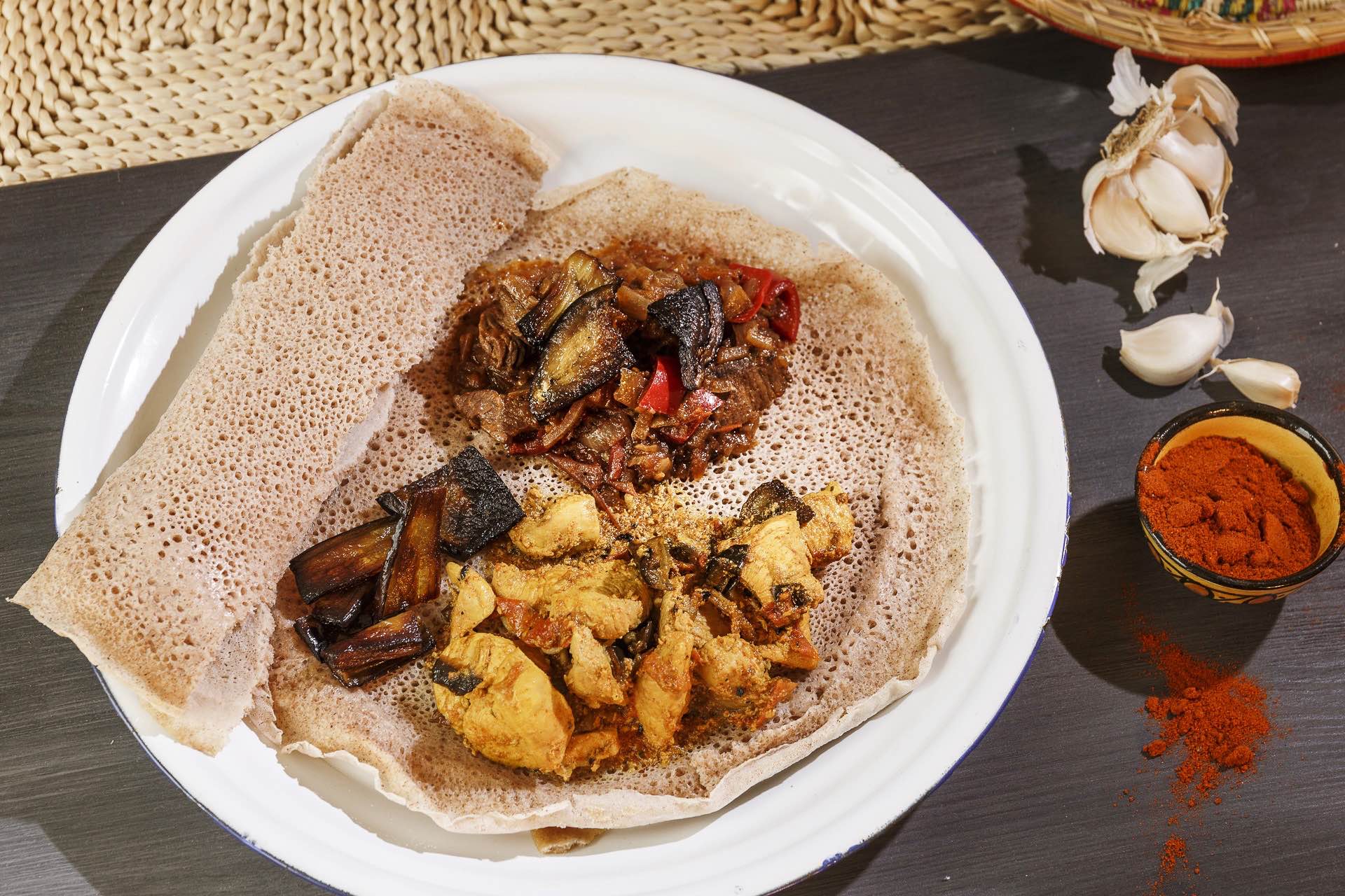 Mehr Injera Rezepte im eritreischen Kochbuch von Ulla Grün